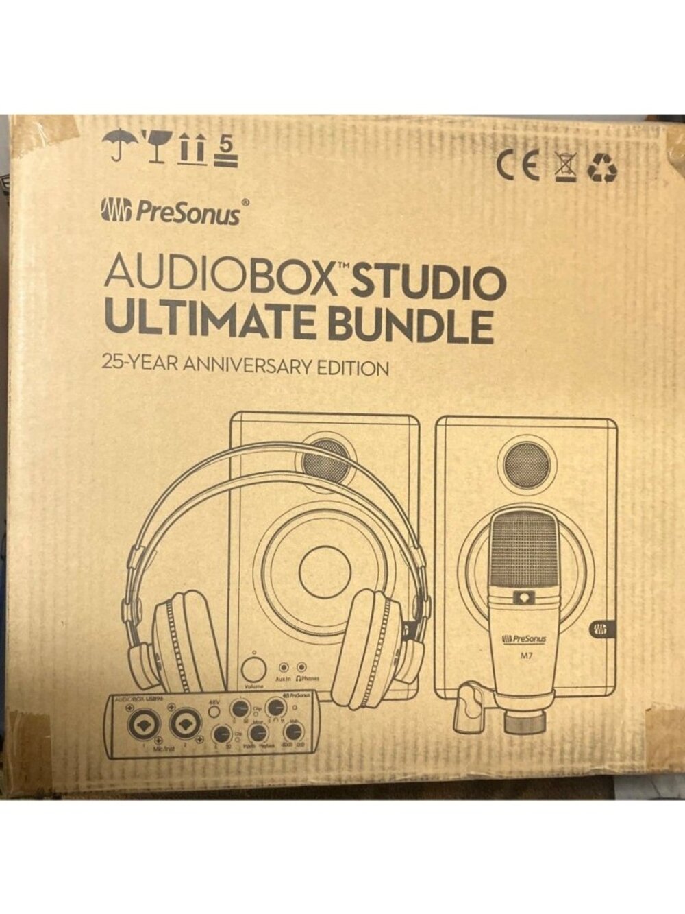 PreSonus AudioBox Studio Ultimate Bundle 25th Anniversary Home Recording Studio